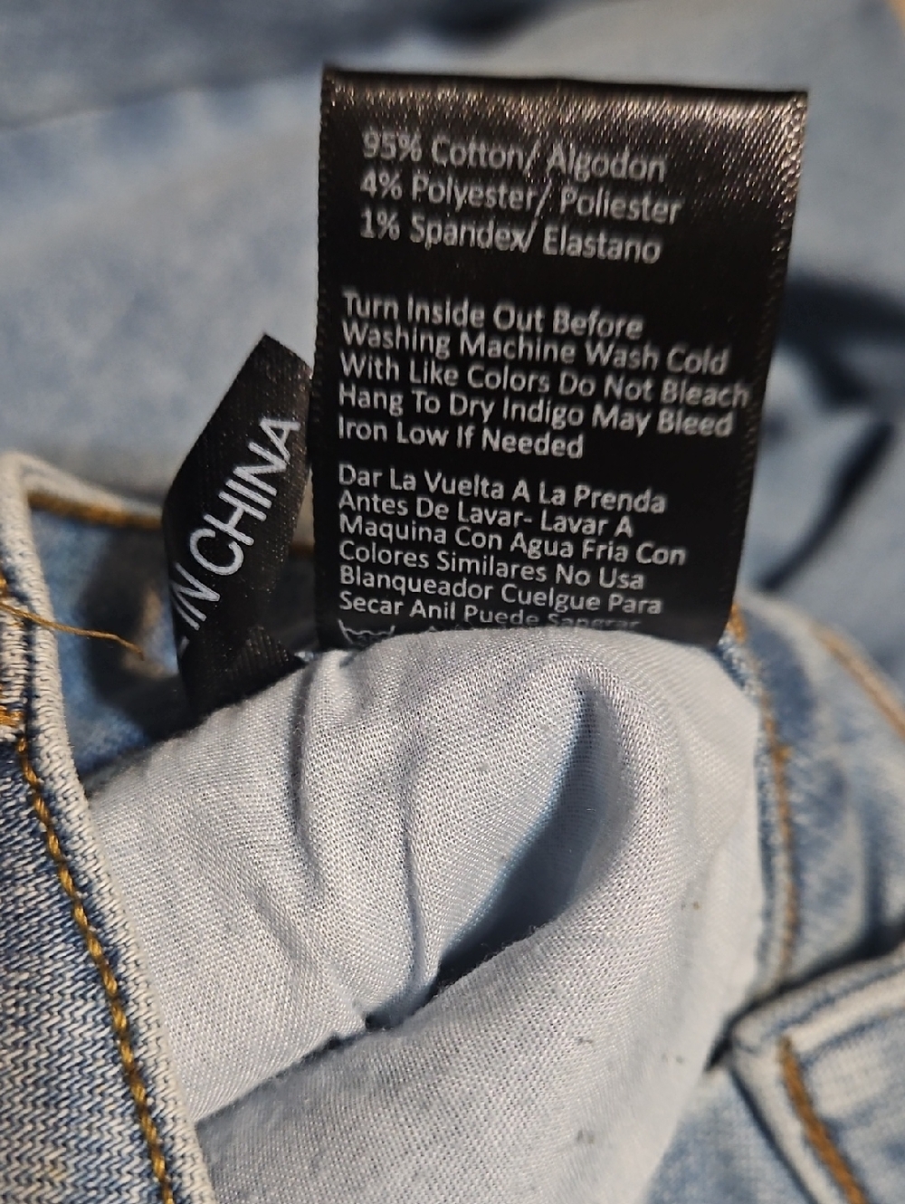 NWT Risen Straight Leg High-Rise Denim Jeans - Picture 12 of 15